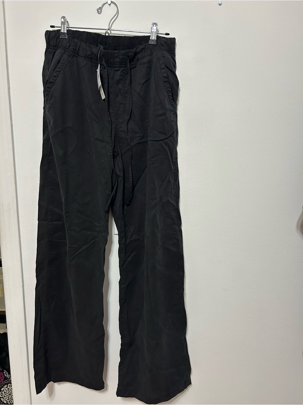 Women’s Black Drawstring Casual Pants